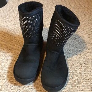 Ugg bling boots in Black womens size 10